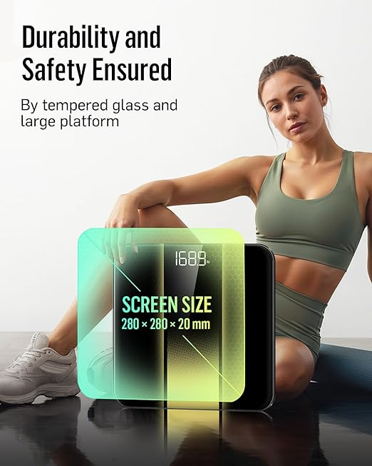 RunStar Digital Bathroom Scale for Body Weight, - Image 3