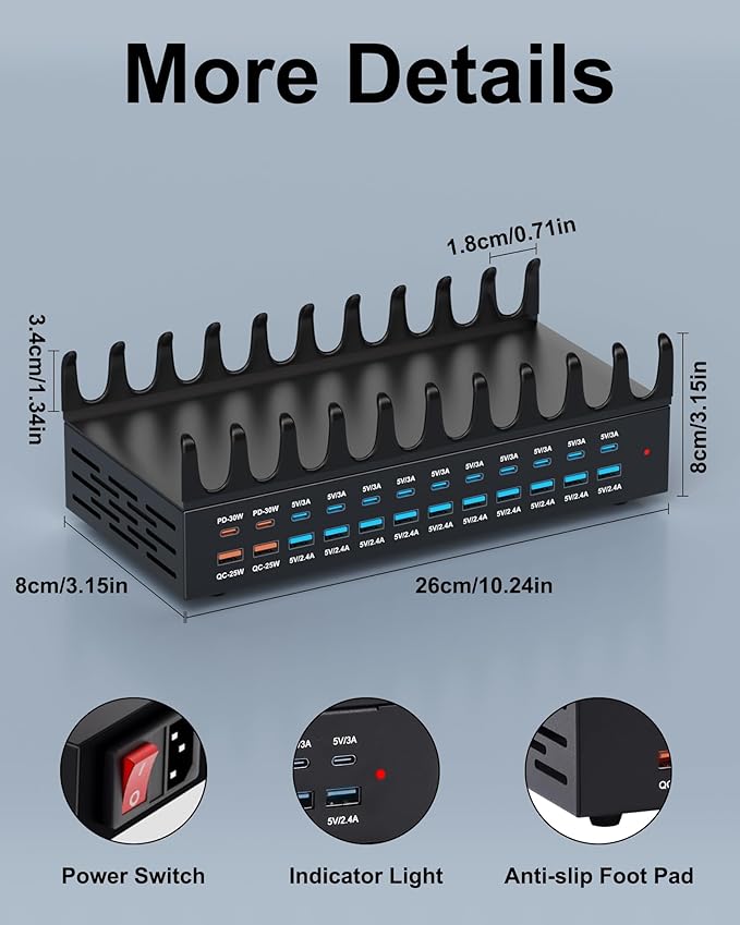380W Charging Station for Multiple Devices - Image 7