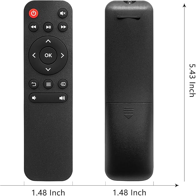 HODSEUKIN Replacement Remote for Mini Projector, Compatible - Image 6