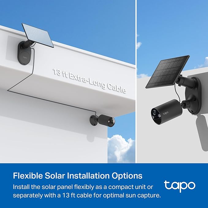 Tapo SolarCam 1080p Outdoor Wireless Security Camera - Image 4