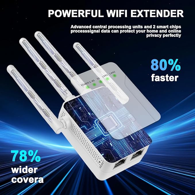 WiFi Extender Signal Booster, WiFi Extender, 5G WiFi Booster, WiFi Repeater - Image 8
