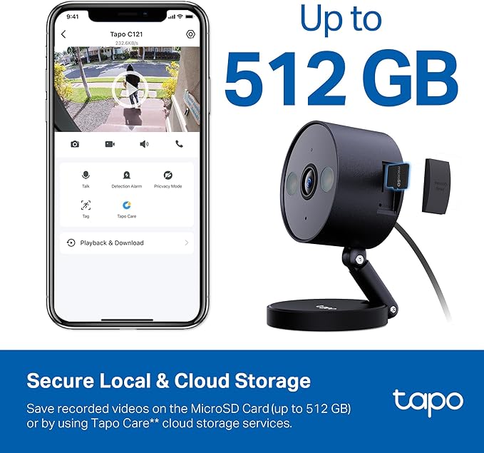 Tapo 2K+ Indoor/Outdoor Wired Security Camera - Image 5