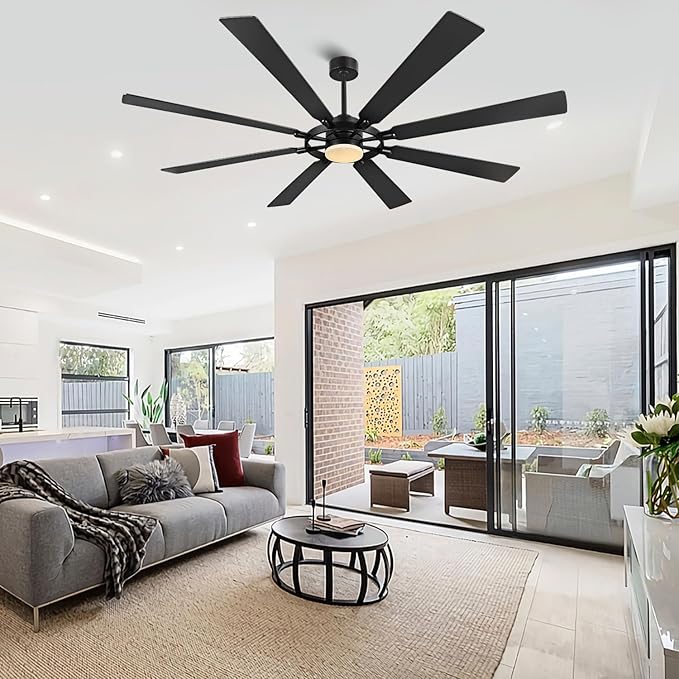 ELEHINSER 72 Inch Ceiling Fan - Image 9