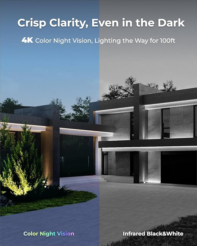 REOLINK 4K Security Camera System, Full Metal Material, Color Night Vision - Image 2