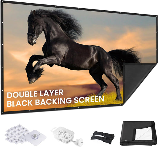 2025 Upgraded Portable Projector Screen