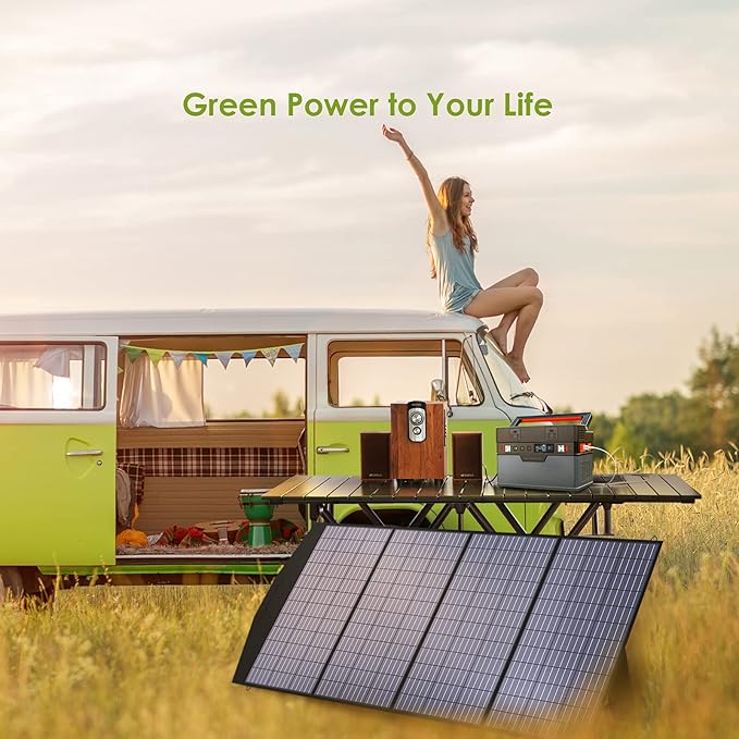 ALLPOWERS SP033 200W Portable Solar Panel Foldable, 23% High Efficiency Solar - Image 2