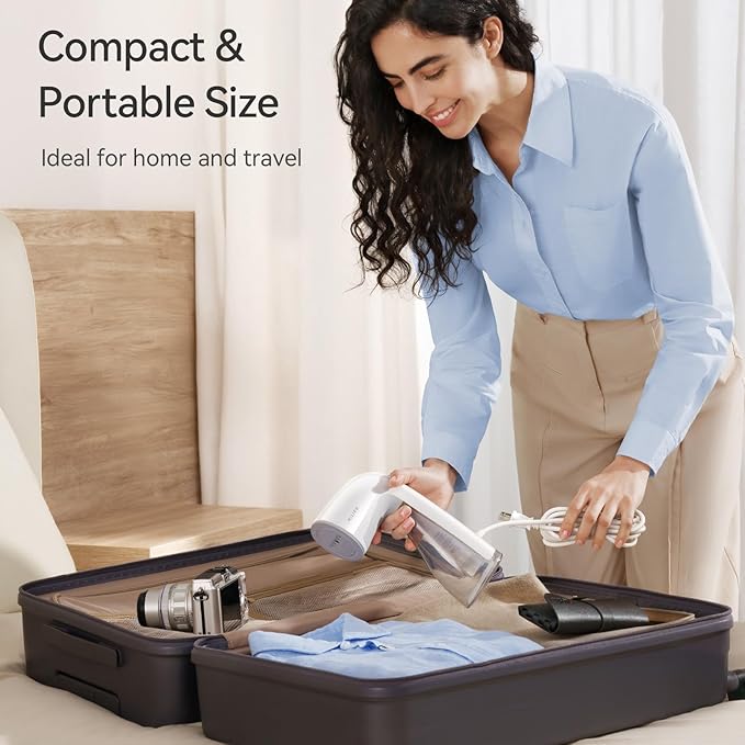 HiLIFE Upgraded Steamer for Clothes, Handheld Portable Design, 1100W Powerful - Image 6