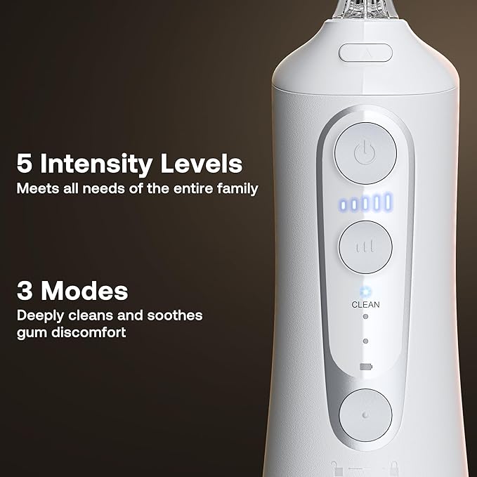 Bitvae Water Dental Flosser Teeth Pick, Cordless Flosser - Image 4
