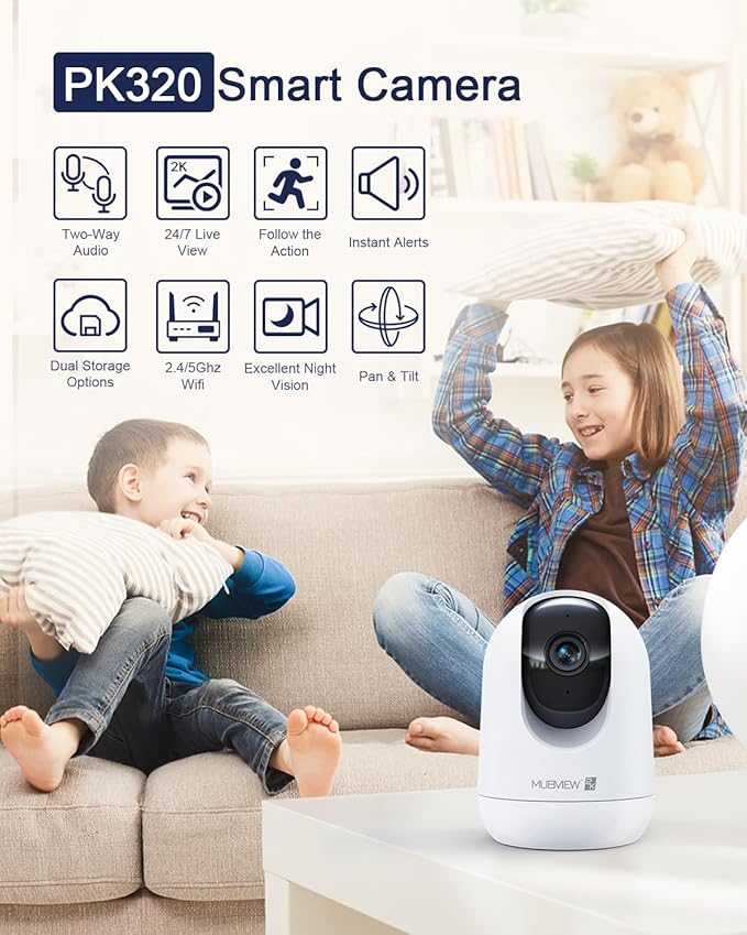 Indoor Security Camera 2K, Pet Camera - Image 2