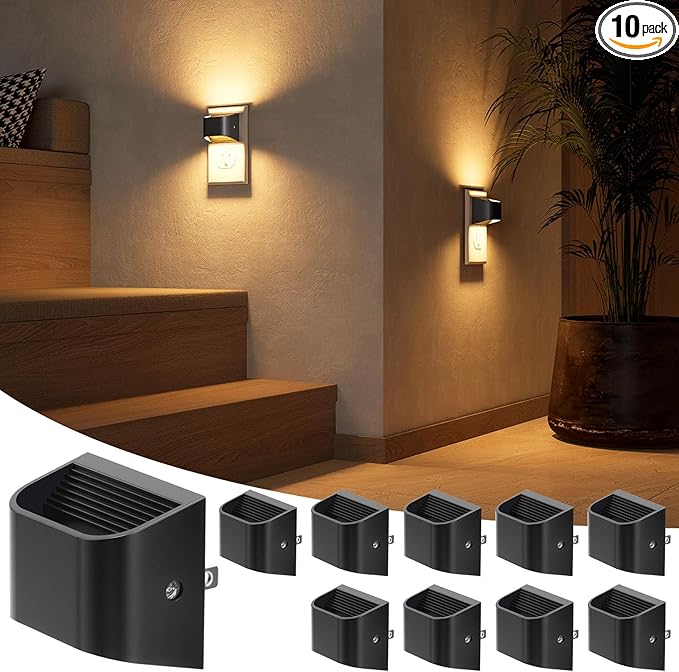 NIORSUN Night Lights Plug Into Wall, Auto Brightness Sensor Night Light by NIORSUN
