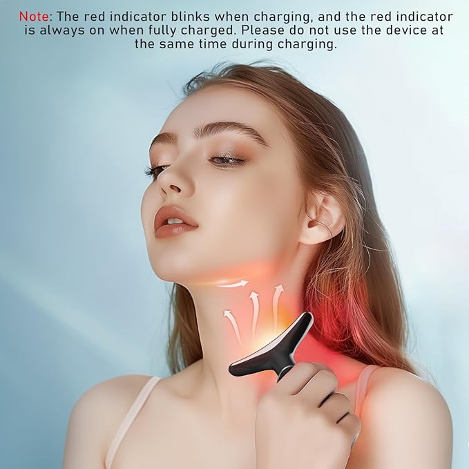 Cocobeen Face Neck Tool for Skin Care, Electric Neck Face Lifting Device for - Image 3