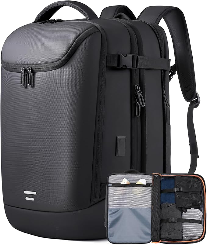 Travel Carry on Backpack 50L Expandable Flight Approved Backpacks 17.3 inch by TANGCOREL