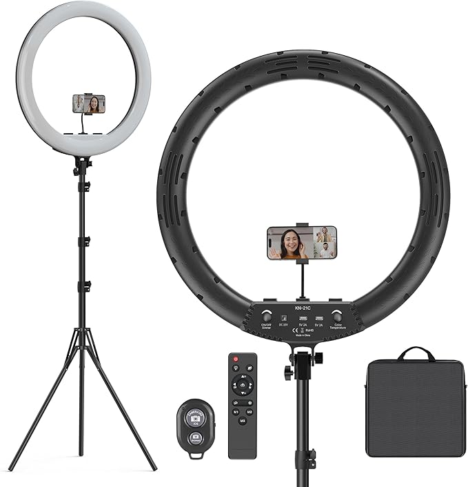 Hagibis 21 inch Ring Light by HOME