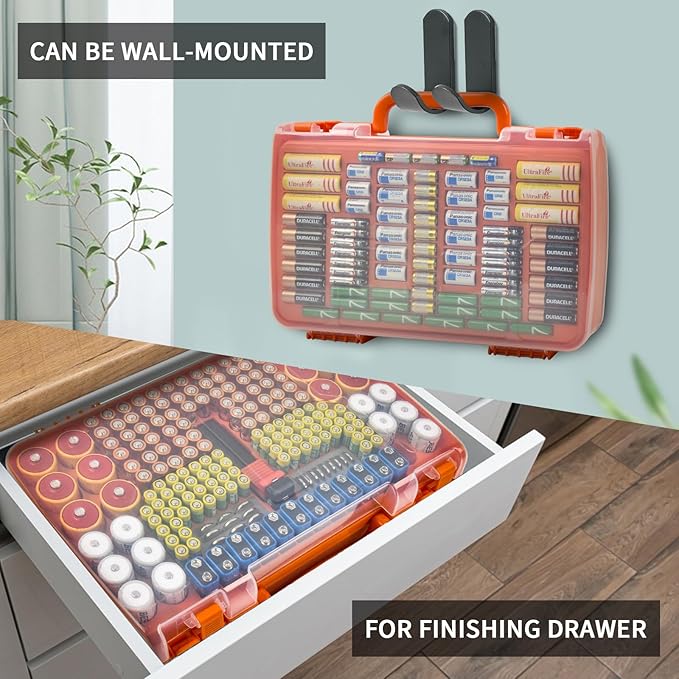 Aptbyte Battery Organizer Storage Holder Box Case - Image 8