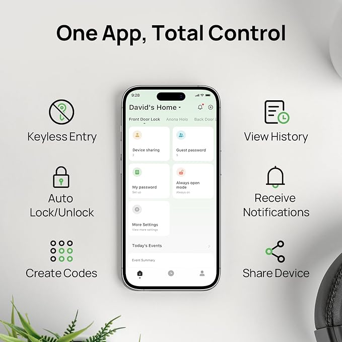 Anona Holo Wi-Fi Smart Lock - Image 5