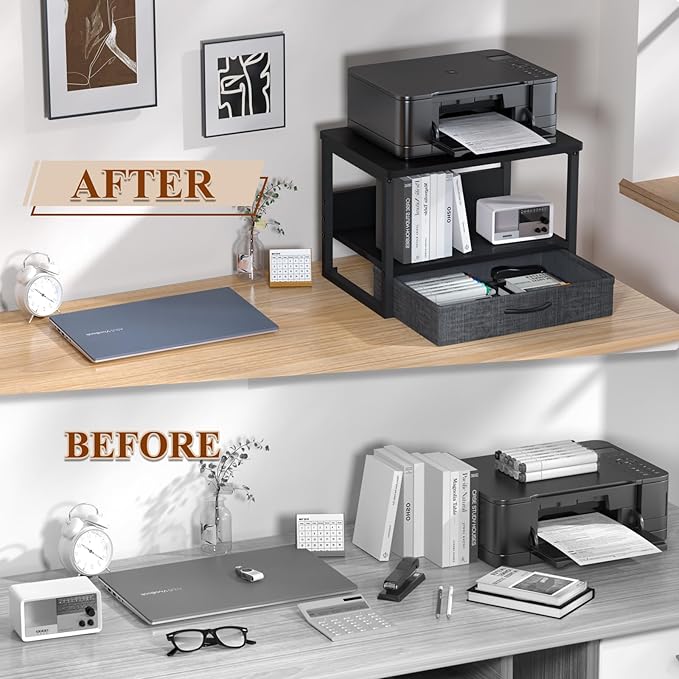 MARTY Printer Stand with Storage Drawer - Image 7