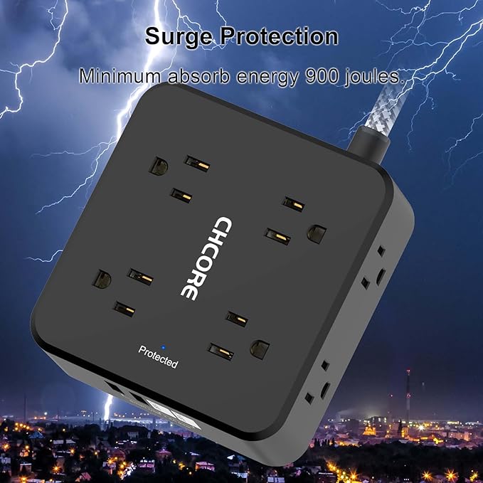 Surge Protector Power Strip - Image 6