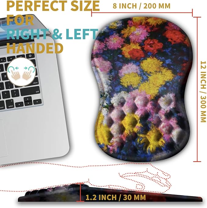 Hokafenle Ergonomic Mouse Pad Wrist Support - Image 4