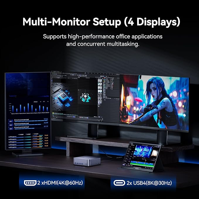 GEEKOM GT1 Mega AI Mini PC, - Image 7