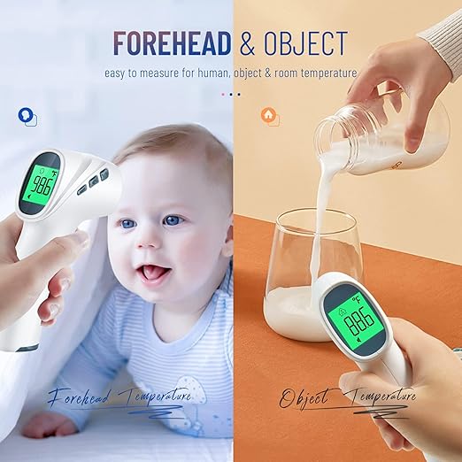 Touchless Thermometer for Adults, Digital Infrared Thermometer Gun - Image 4