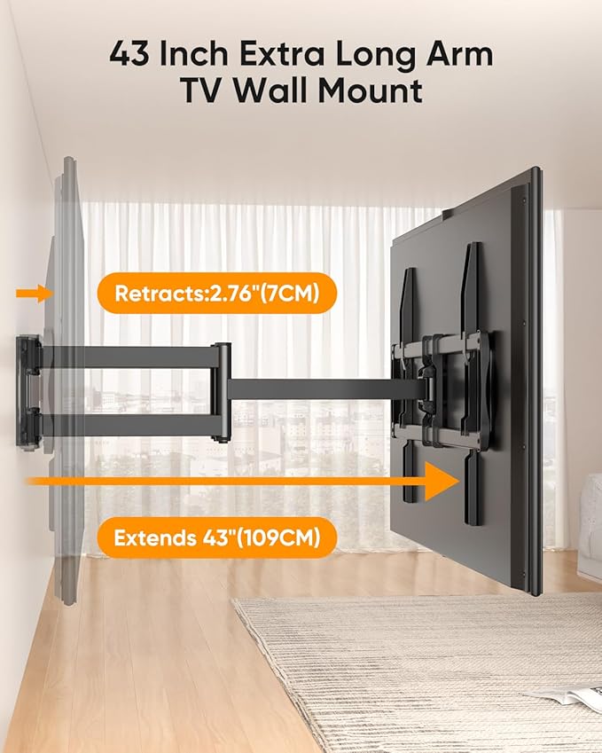 FORGING MOUNT Long Arm TV Wall Mount - Image 5