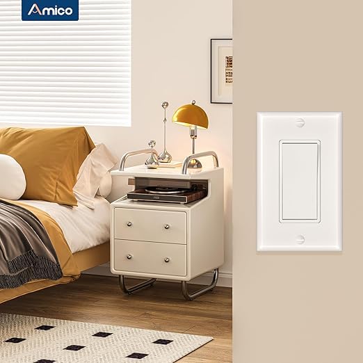 Amico 50 Pack Single Pole Light Switch - Image 6