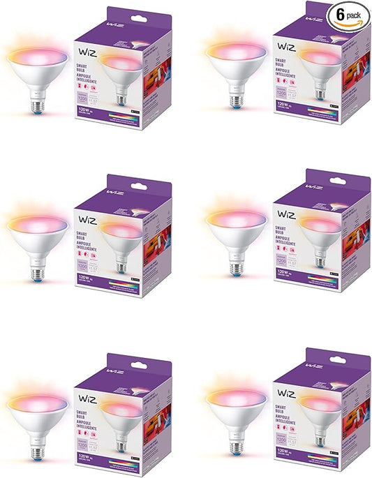 WiZ Connected 120W PAR38 Color LED Smart Bulb by WiZConnectedLighting