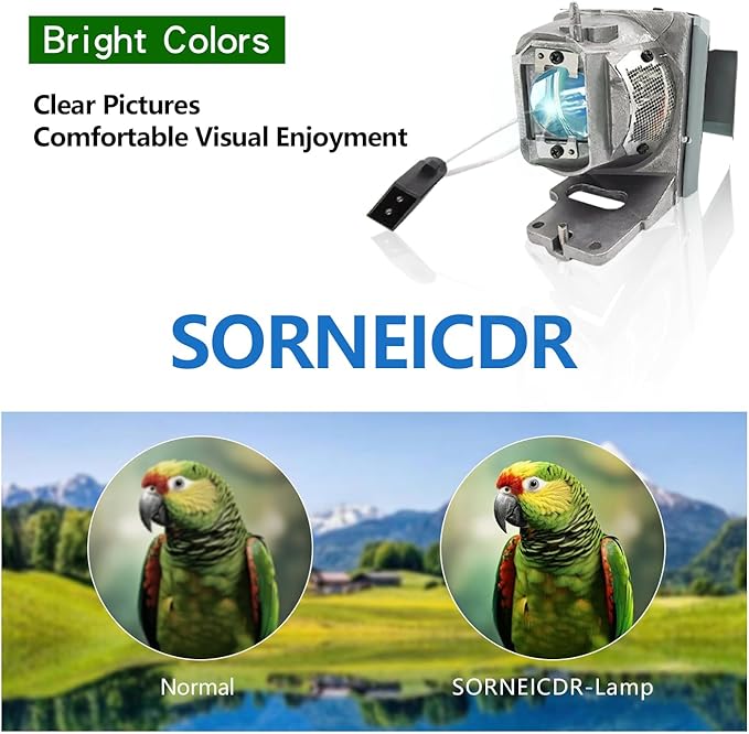 SORNEICDR BL-FU245A Replacement Projector Lamp Bulb Compatible - Image 3