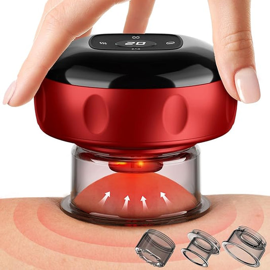 Cakoutanb Smart Cupping Therapy Massager, 7 in 1 Red Light Cupping Therapy Set by Cakoutanb