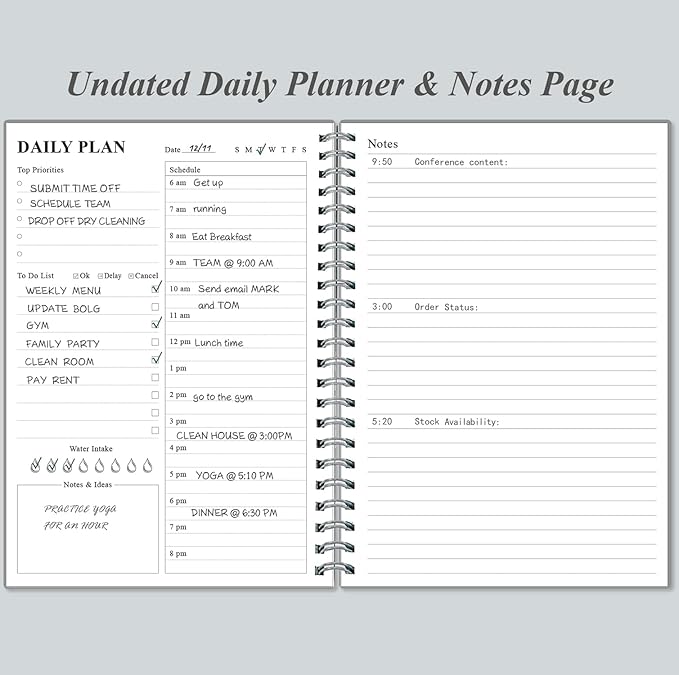 Daily Planner Undated - Image 3