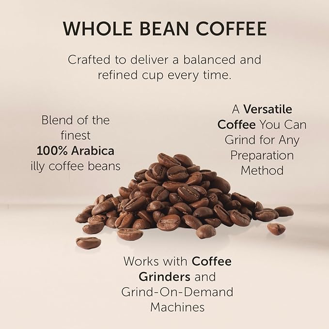 Illy Classico Whole Bean Coffee, Medium Roast, Classic Roast - Image 6