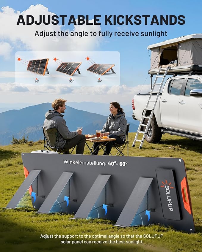SOLUPUP 200 Watt Portable Solar Panel - Image 7