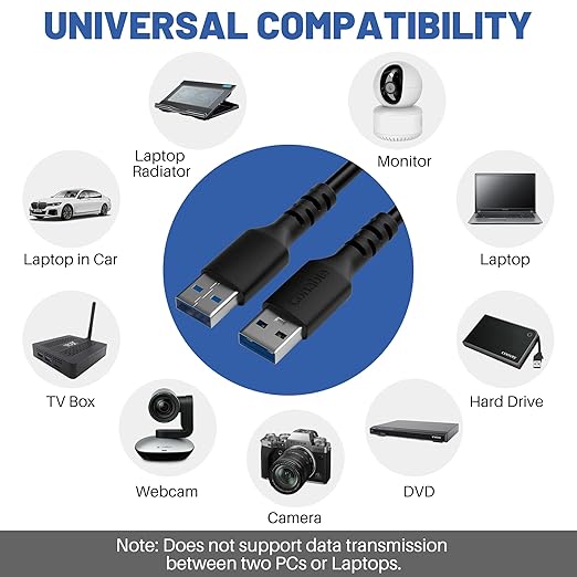 4 ft USB 3.0 Male to Male Cable - Image 6