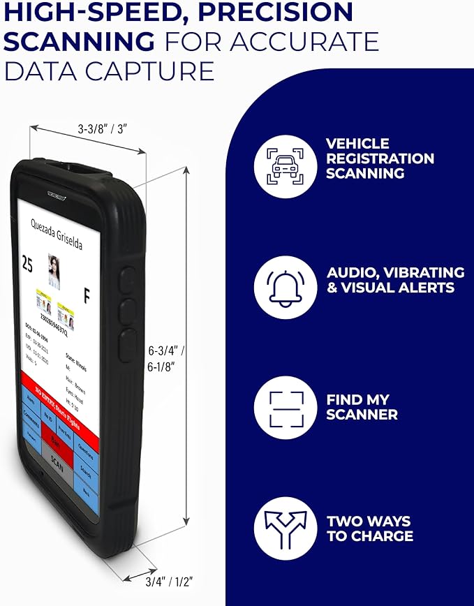 ID Scanner - Drivers License and Passport Scanner and Reader - Age Verification - Image 8