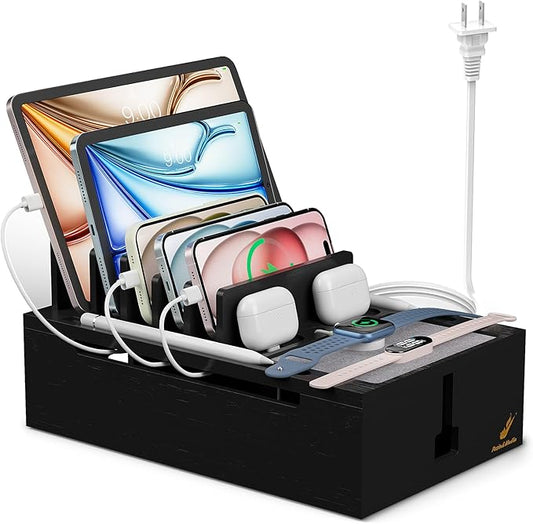 Pezin & Hulin Bamboo Charging Station by PezinHulin