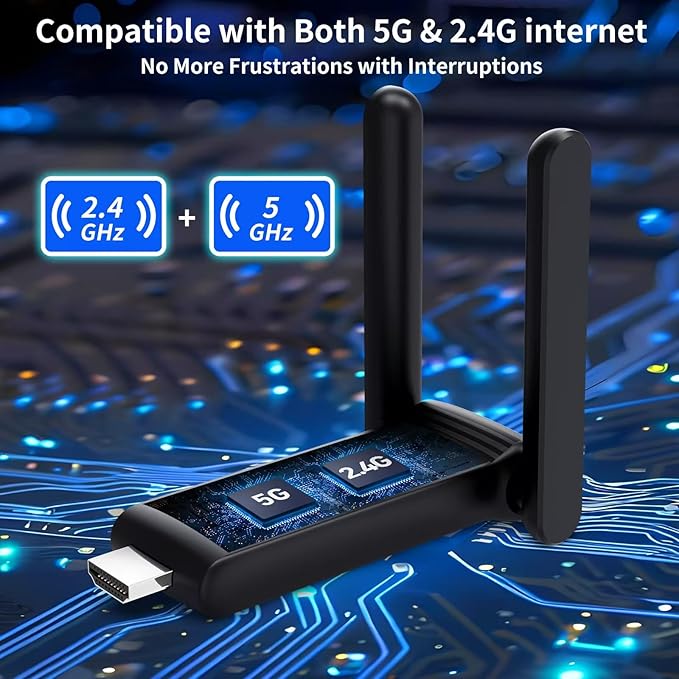 Wireless HDMI 3 Receivers and Transmitter, No Hot, Plug and Play, 2.4/5.8GHz - Image 3