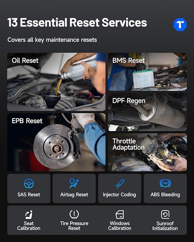 TOPDON TopScan Pro OBD2 Scanner Bluetooth, Bi-Directional Scan Tool - Image 4