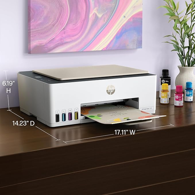 HP Smart Tank 5000 Wireless All-in-One Ink Tank Printer, Copier - Image 14