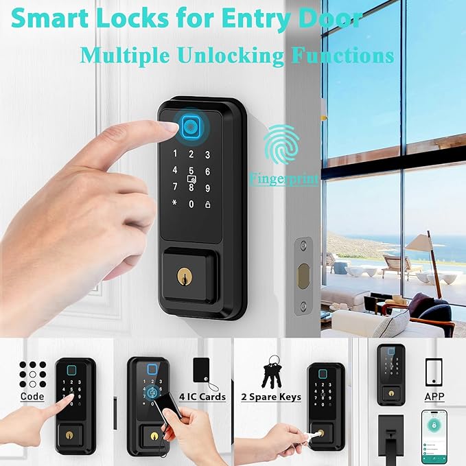 CINOP Smart Locks for Front Door - Image 3