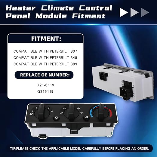 Q21-6119 HVAC A/C Climate Control Module - Image 2