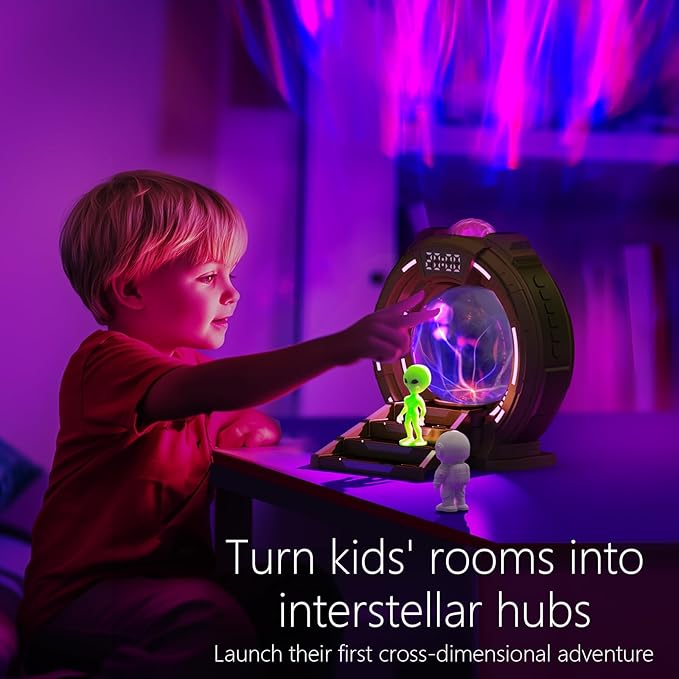 Astronaut Aurora Star Sky Projector, Plasma Globe Lamp/Star Light Projector - Image 8
