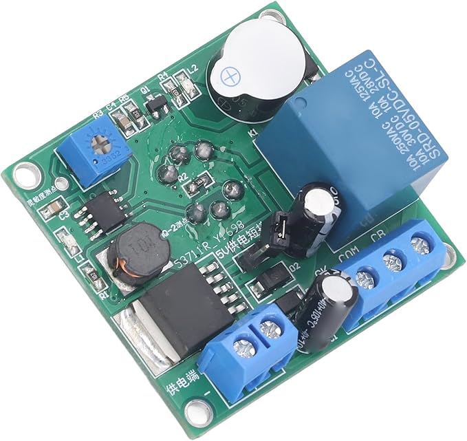 Smoke Sensor Module Switch, PVC Light Sound Alarm Smoke Detector Alarm Module - Image 5