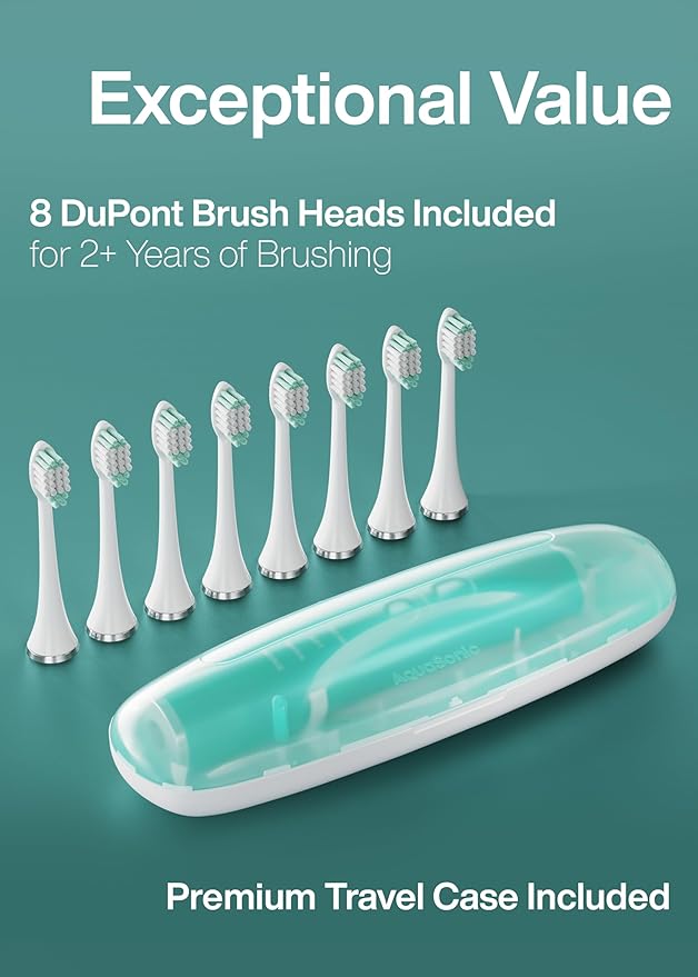Aquasonic Vibe Series Ultra-Whitening Toothbrush – ADA Accepted Power Toothbrush - Image 5