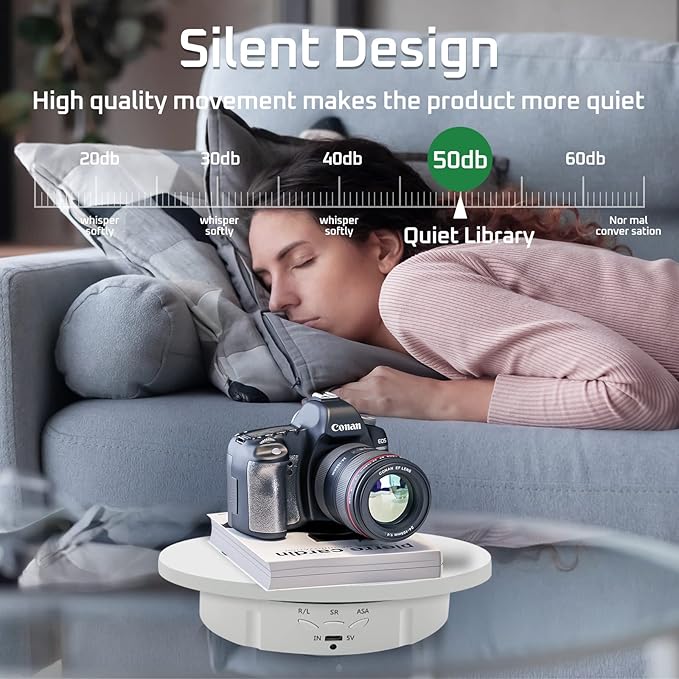JAYEGT 3 in1 Motorized Rotating Display Stand - Image 7