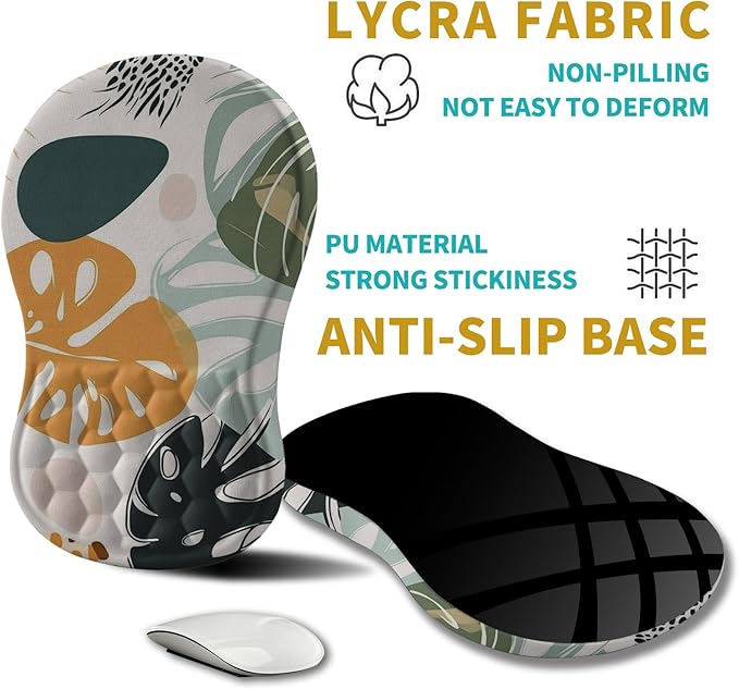 Hokafenle Ergonomic Mouse Pad Wrist Support, Wrist Rest Mousepad - Image 5