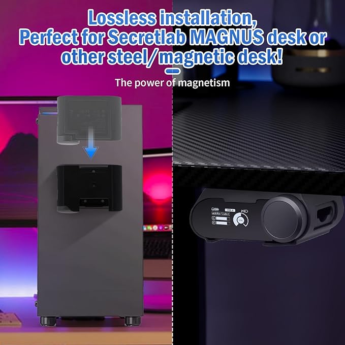 Under Desk Mount Holder for SteelSeries Arctis Nova Pro Wireless Base - Image 5