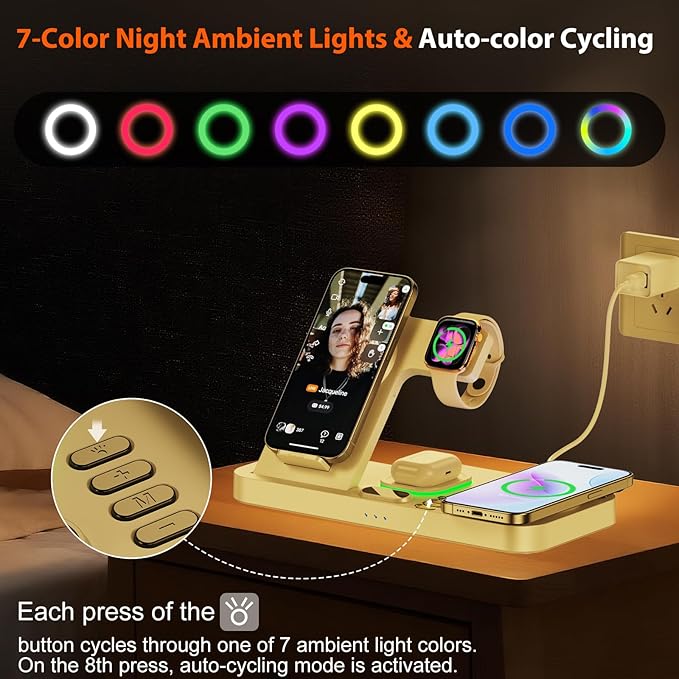 Dual Phone Magnetic Wireless Charging Station - Image 5