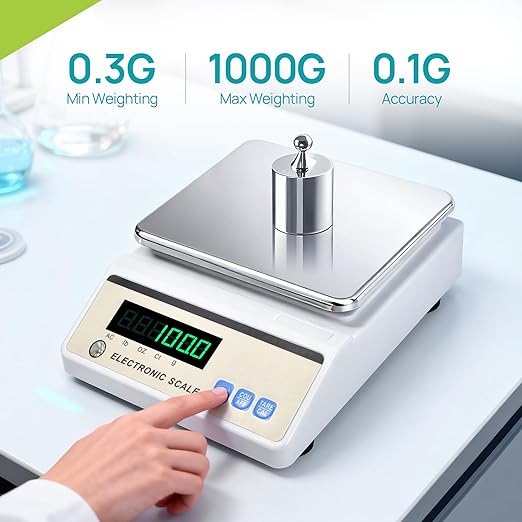 LICHEN Lab Analytical Balance 1000gx 0.1g - Image 6