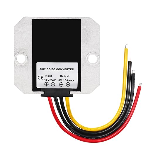 MGGi DC to DC 12V/24V to 5V 10A 50W Voltage Reducer Converter Regulator - Image 2