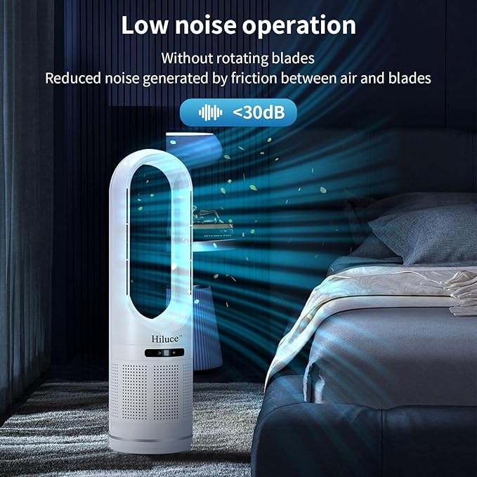 Hiluce Tower Fan, Bladeless Fan - Image 7